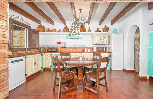 Arenas House | Villa 'Cortijo Miraflores' with sea views, private pool and Wi-Fi