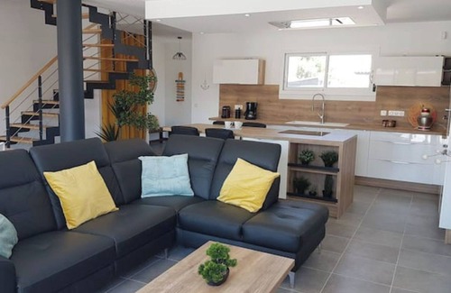 La Palme Villa | Villa Cycas - Private heated pool - Air conditioning - Solarium - Small sea view - WiFi