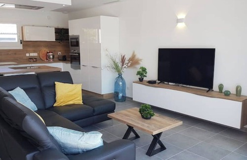 La Palme Villa | Villa Cycas - Private heated pool - Air conditioning - Solarium - Small sea view - WiFi