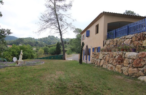 Les Baraques Villa | Villa D'architecte Avec Piscine Privée, Jolie vue sur les Collines de Grasse