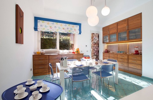 Sorrento Villa | Villa Daniela with Swimming pool, Wellness Area, Garden and Sea View