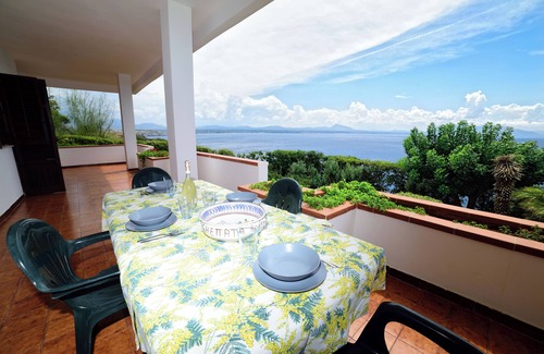 Terrasini Villa | Villa del Golfo, amazing sea-view