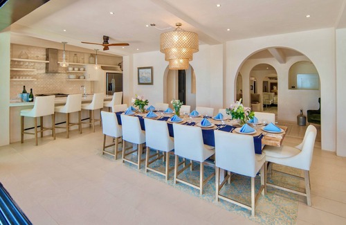Isla Mujeres Villa | Villa Encantada 6 BR Beachfront Complete Luxury with private chef