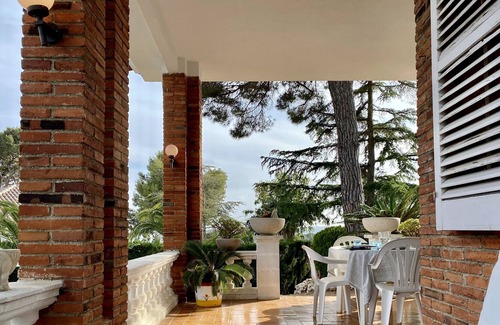 Sant Cebria de Vallalta Apartment | Villa with private pool and incredible views