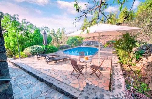 El Jesus Villa | Villa Finca Tijarafe with heated pool