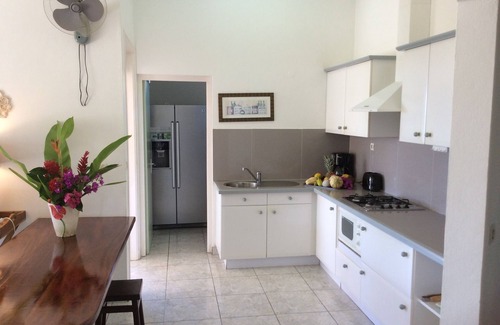 Deshaies Villa | Villa in Deshaies: great view & sea access, private pool, walking distance to the beach