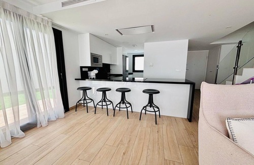 Finestrat House | Villa in Finestrat privézwembad, zee- en bergzicht