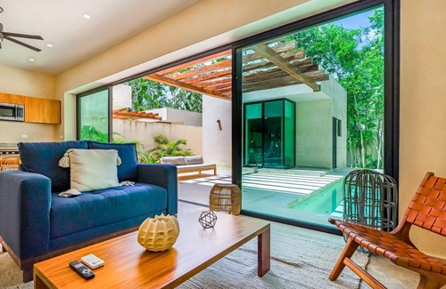 Ek Balam Village Villa | Villa in gated community w/clubhouse, gym, yoga room, paddle tennis courts