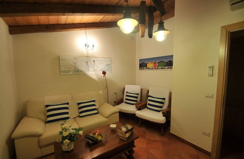San Pietro a Mare Apartment | Villa in pine forest with garden 150 mt. from the sea