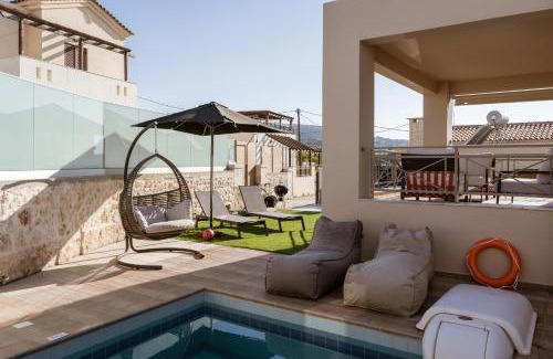 Houdetsi Villa | Villa Ismini Modern Retreat Near Rethymno