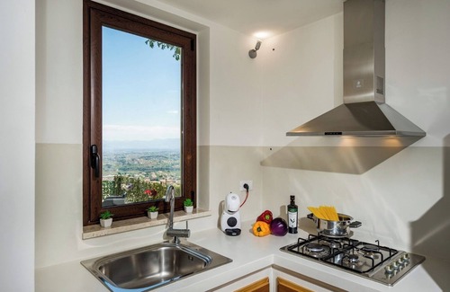 Castellammare del Golfo Villa | Villa Paradise Luxury with private pool, hot tub and gulf view