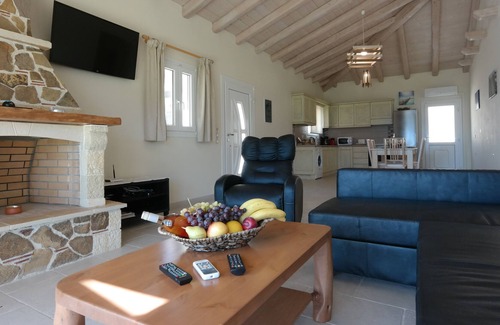 Afionas Villa | Villa Kamini, A Superb Seafront Villa - just steps from the glorious beach!