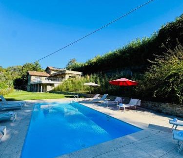 Bistagno Villa | Villa La Ginestra Piemonte with private pool