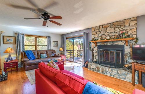 Maggie Valley House | Villa lAbri BBQ-Ready Maggie Valley Escape!