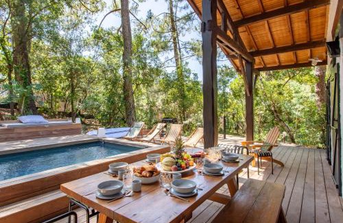 Piraillan Villa | Villa Les Pins Agalis with swimming pool