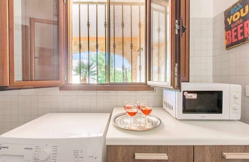 San Vito dei Normanni Villa | Villa Lidia - Private Pool - Patio pool view - Wild Beaches at 10 km - Big Bbq