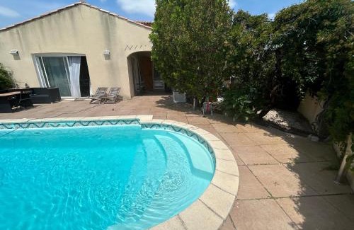 Boujan-sur-Libron Villa | VILLA Méditerranéenne calme, PISCINE sans vis à vis