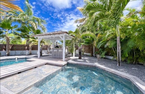 Saint-Francois Villa | Villa Manzana : neuve 4ch 4sdb 2 piscines - LUXE