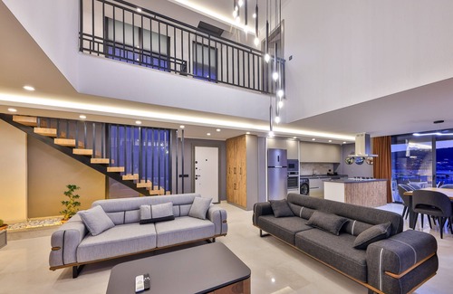 Kas Villa | Villa Maranga: Concervative 3-Bed Villa, near Kalkan - Pool, Jacuzzi, Modern, 6 Guests