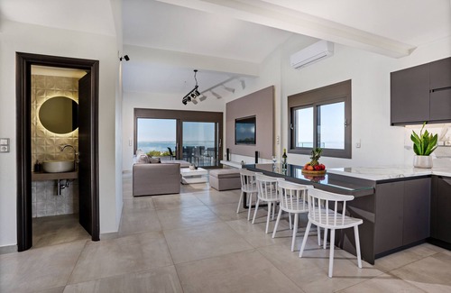 Mikro Metchi Villa | Villa MareMonte with private swimming pool , tennis , soccer , basketball courts