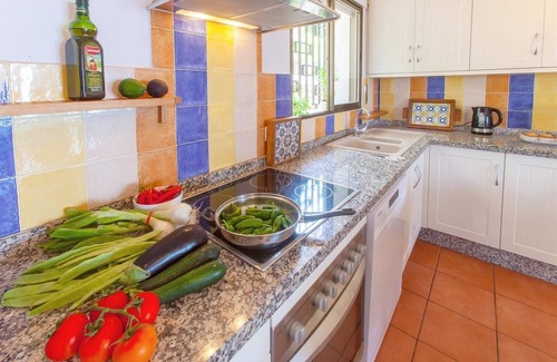 Salobrena Villa | Villa Maria Jesus with Sea and Mountain View, Pool, Garden & Wi-Fi