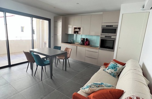 Le Grau-Du-Roi Apartment | Villa Marie 2: Appartement tout confort climatisé 1 chambre proche plage