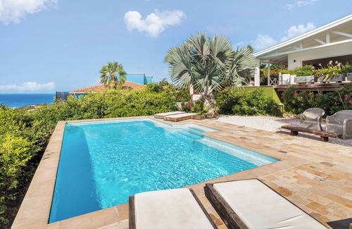 Sabadeco Villa | Villa ocean View - Lush gardens and Caribbean ocean views