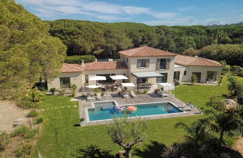 Cote d'Azur- French Riviera Villa | Villa on foot from Tahiti Plage