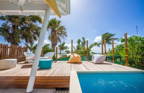 Sainte-Anne Villa | Villa Passion 4 people, sea view, in the heart of the Riviera of the islands of Guadeloupe