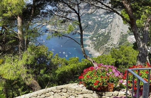 Anacapri Villa | Villa Polifemo with Swimming Pool, Sea View, Terrace and Garden