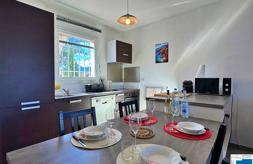 Lecci Apartment | Villa Pomelo - SPA - Piscine - Climatisation - Wifi - 2 Chambres - 1.5km Plage