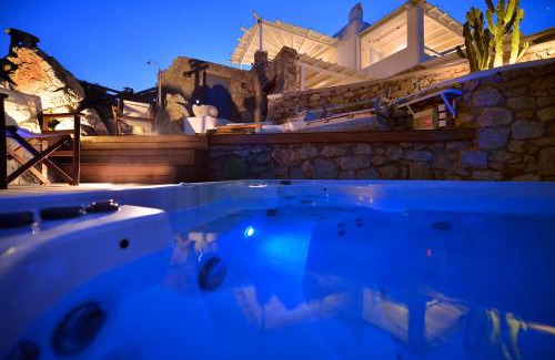 Panormos Villa | Villa Princess 5 4Bed with Small Tub Panormos Beach