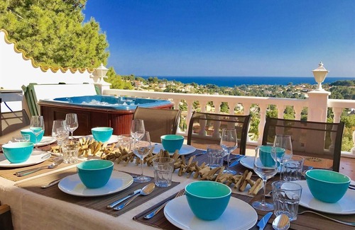 Benissa Coast Villa | Villa 'Robis Moraira' with Sea View, Wi-Fi and Air Conditioning