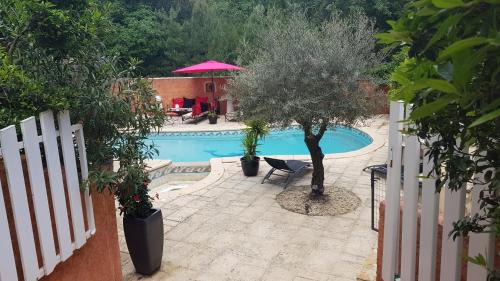 Sabran Villa | VILLA SANLOREN Piscine et Jacuzzi