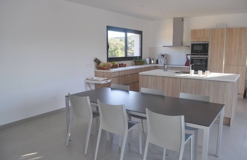 Pianotolli-Caldarello Villa | VILLA Sea View with beautiful swimming pool and enclosed garden, seaside SOUTH CORSICA