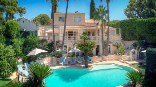 Antibes Villa | Villa spa hamman sauna Piscine 9 chambres