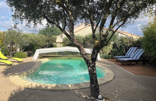 Bessan Villa | Villa Tout Confort 8 Pers Avec Climatisation et Piscine Privée