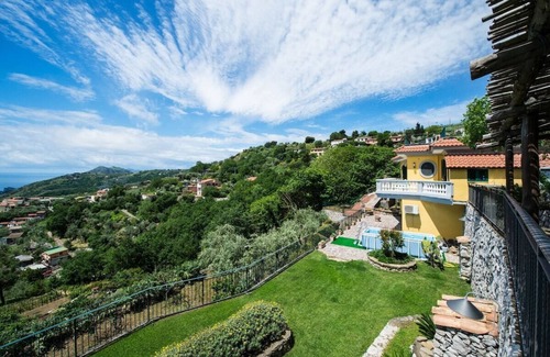 Sant'Agata sui Due Golfi Villa | Villa Turtle with sea view and private pool