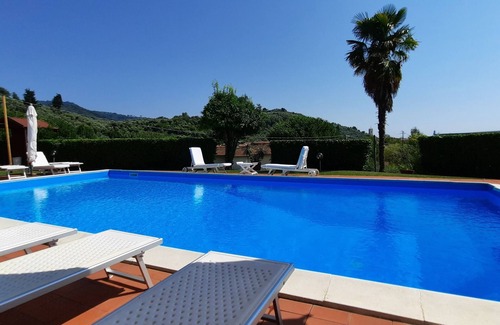 Camaiore Villa | Villa Veranda, big private pool in relaxing green hills just 4 km from the beach