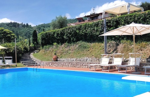 Camaiore Villa | Villa Veranda, big private pool in relaxing green hills just 4 km from the beach
