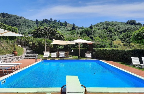 Camaiore Villa | Villa Veranda, big private pool in relaxing green hills just 4 km from the beach