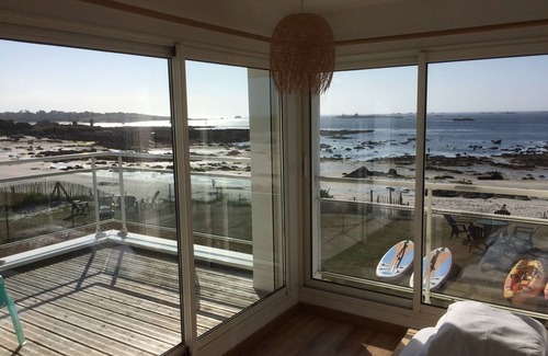 Ploudalmezeau House | Villa Wifi Kayaks Stand up paddle Dogs ok “feet in the water” in Portsall