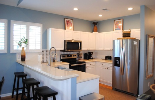 North Litchfield Beach Condo | Villa with community pool access located within gated Litchfield By the Sea community