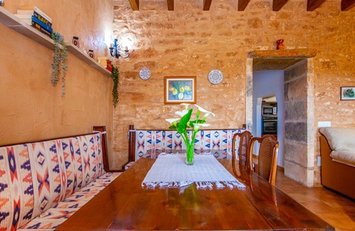 Ses Salines Villa | Villa with detached house, air conditioning, wifi, garden, private swimming pool