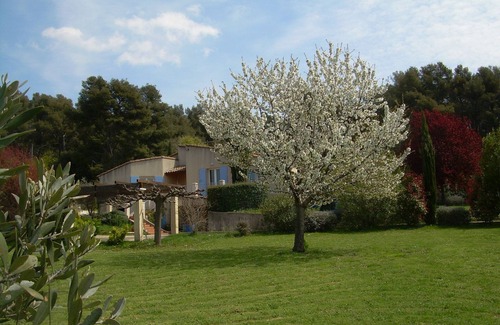 Simiane-Collongue House | Villa with pool and large garden