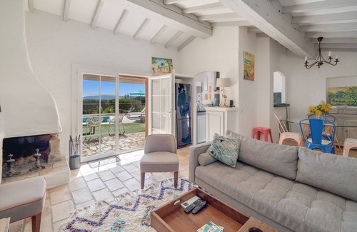 Guerrevieille Villa | Villa with private heated pool, view of the Gulf of Saint Tropez in a quiet location