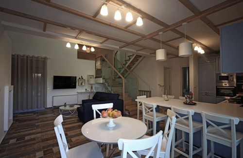 Kalyves Villa | Villa with view & private pool near the sea