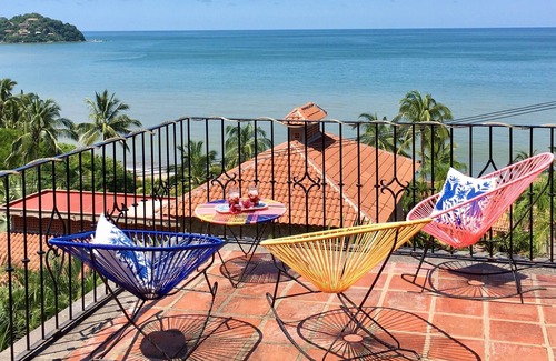 North End Villa | Villa Yerbabuena ~ Ocean Views, 2 Pools, Basketball Court, Steps From The Beach