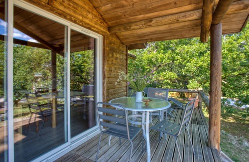 Orliaguet Ski Chalet | Village de gîtes La Truffière: Chalets in the heart of nature - heated swimming pool