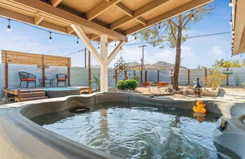 Joshua Tree House | Village House - Hot Tub, Pool, walk to shops